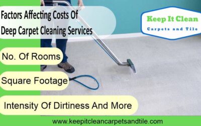 Factors Affecting Costs Of Deep Carpet Cleaning Services
