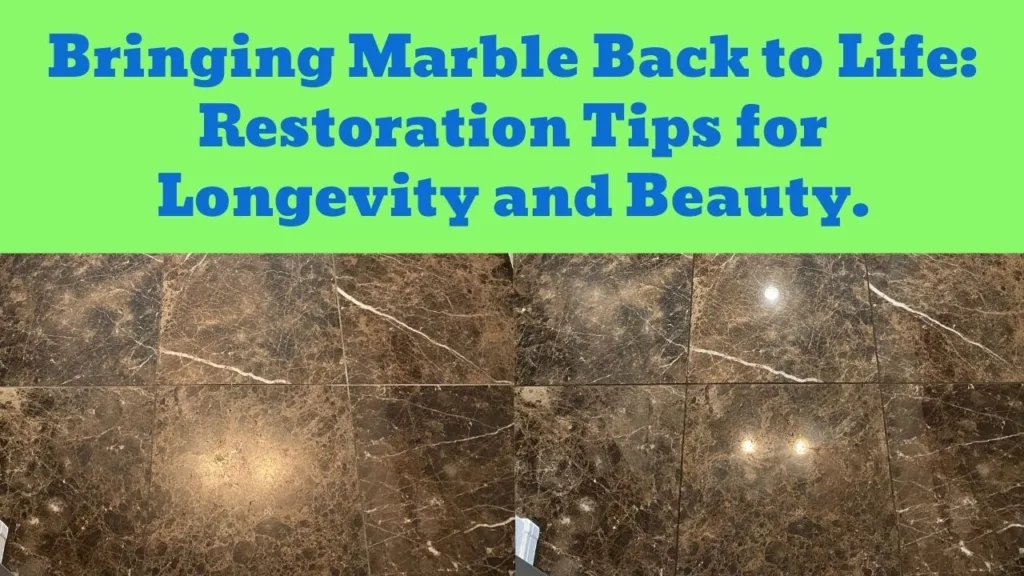 Marble Restoration Miami, 3 Proven Steps To Restore Shine