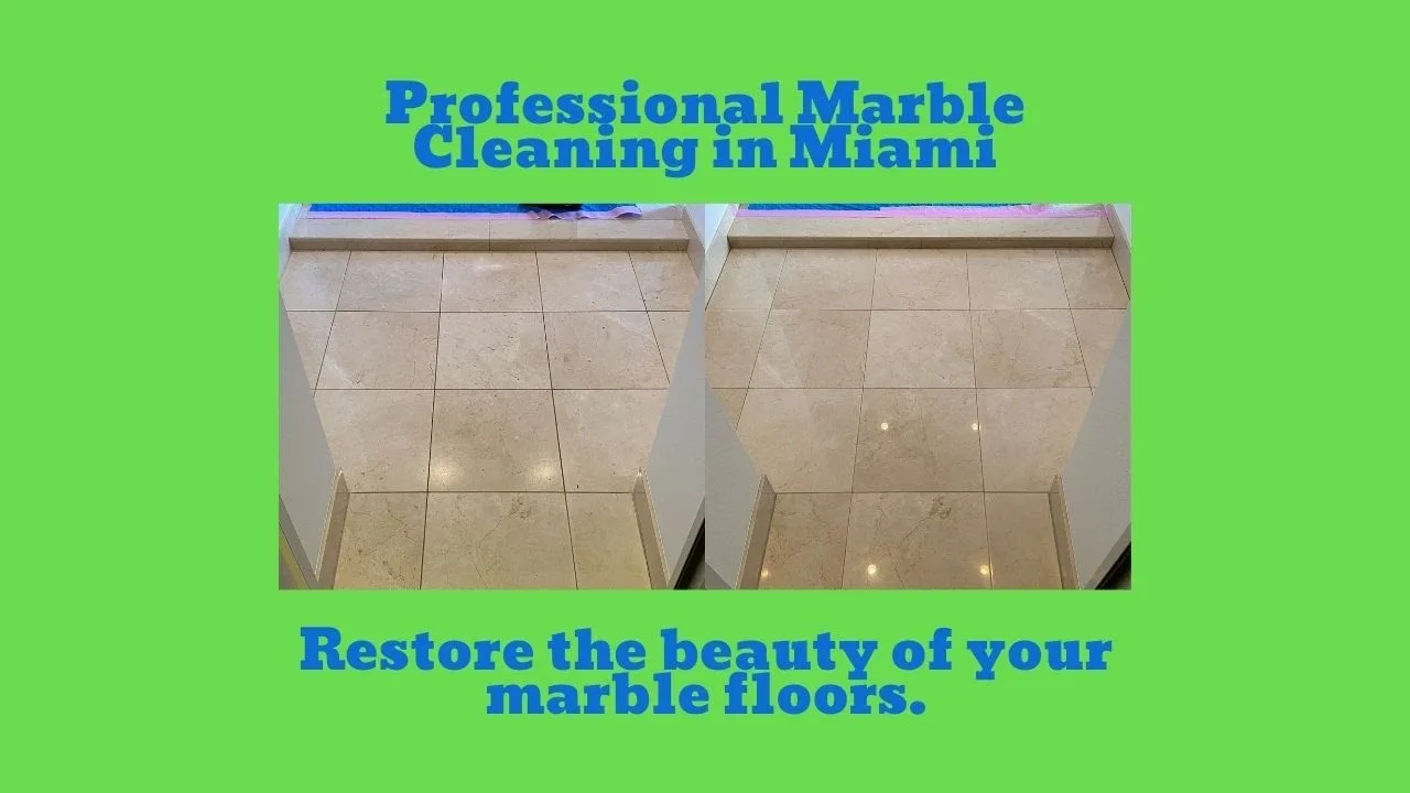 Marble Deep Cleaning in Coconut Grove