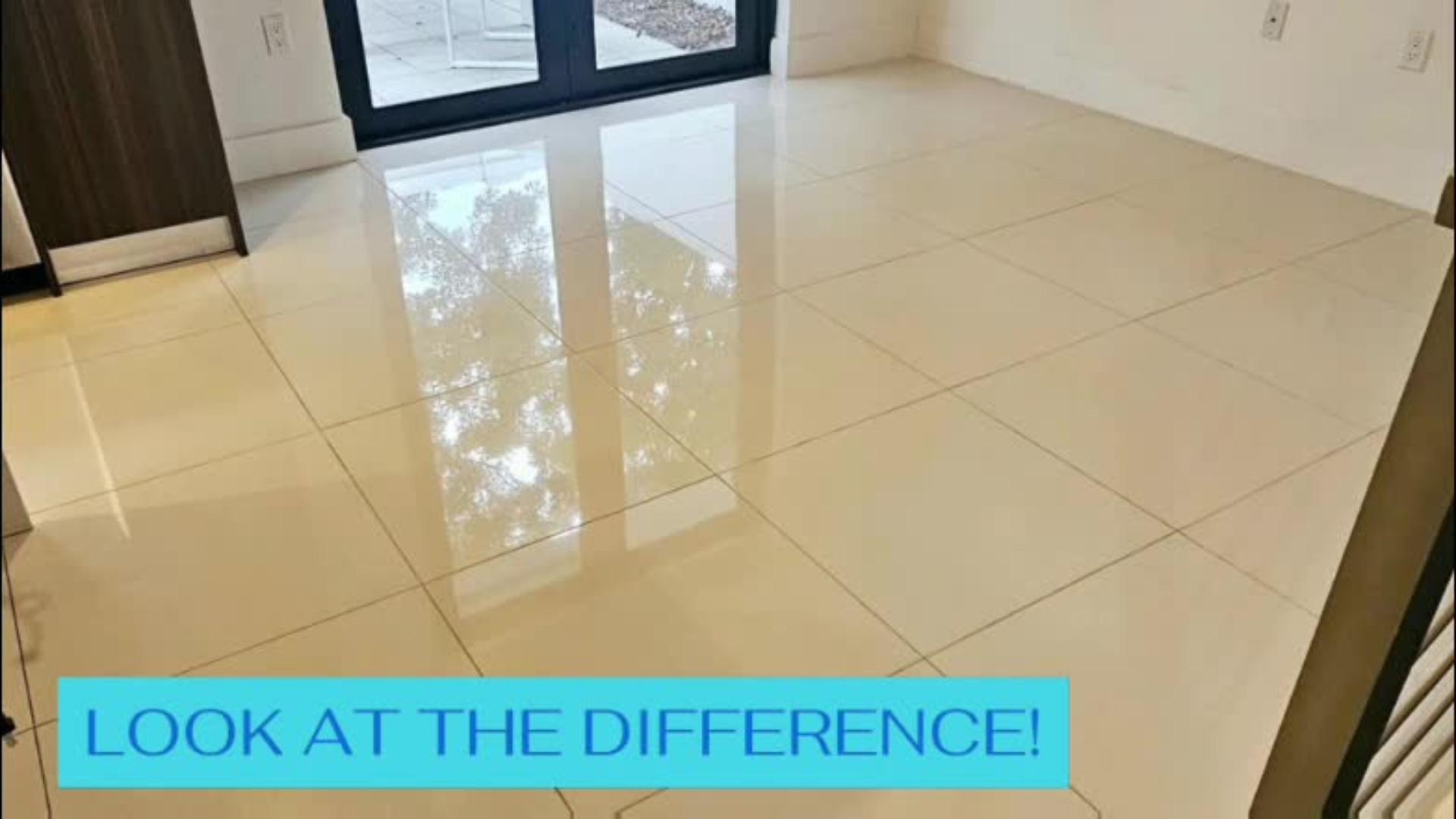 Polymer Grout Haze Removal in Miami