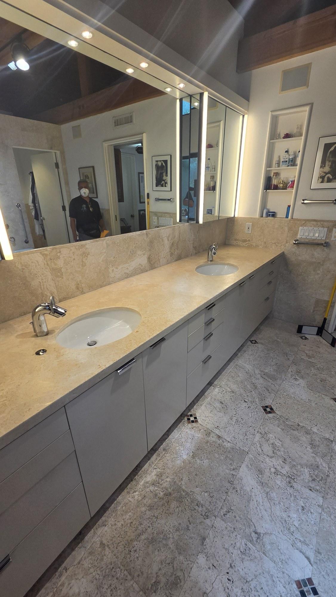 Polished Countertop in Coral Gables